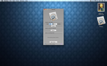 Stitches Screenshot - The intro window